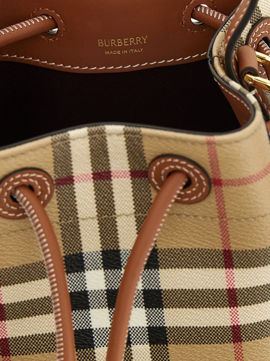 Burberry Check Bucket Bag