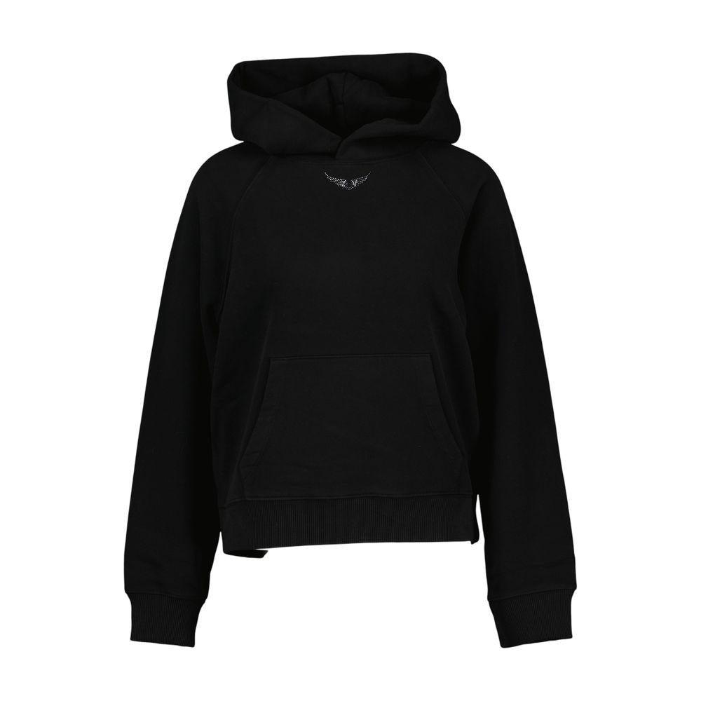 その他 y Pmo Wings Strass Sweat Top - Zadig & Voltaire - Cotto Zadig&Voltaire Georgy Pmo Wings Strass Sweat Top – BALTINI