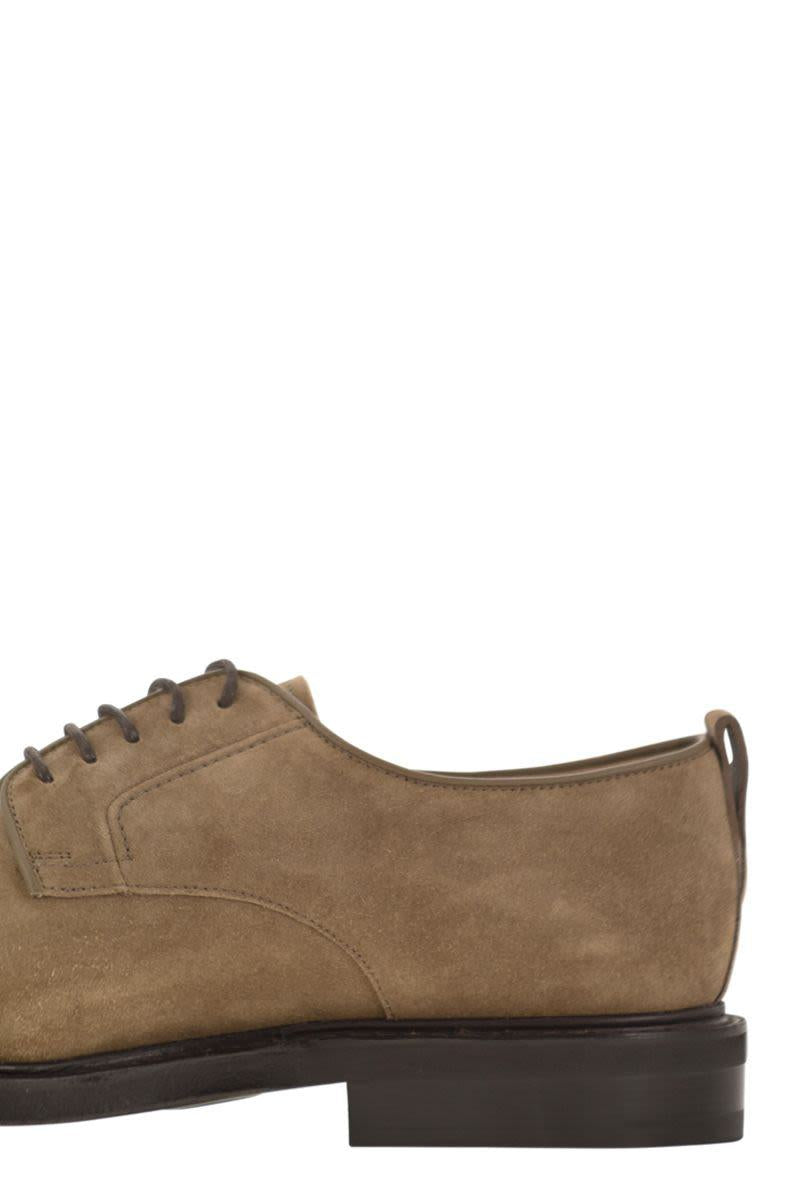 Church'S Suede Lace-Up Shoes