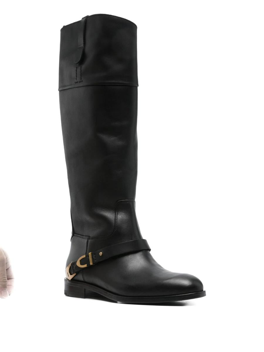 Golden Goose Charlie Leather Knee-High Boots