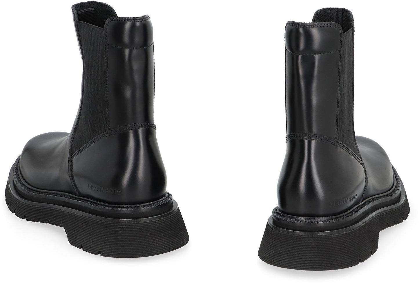 DSQUARED2 Leather Chelsea Boots