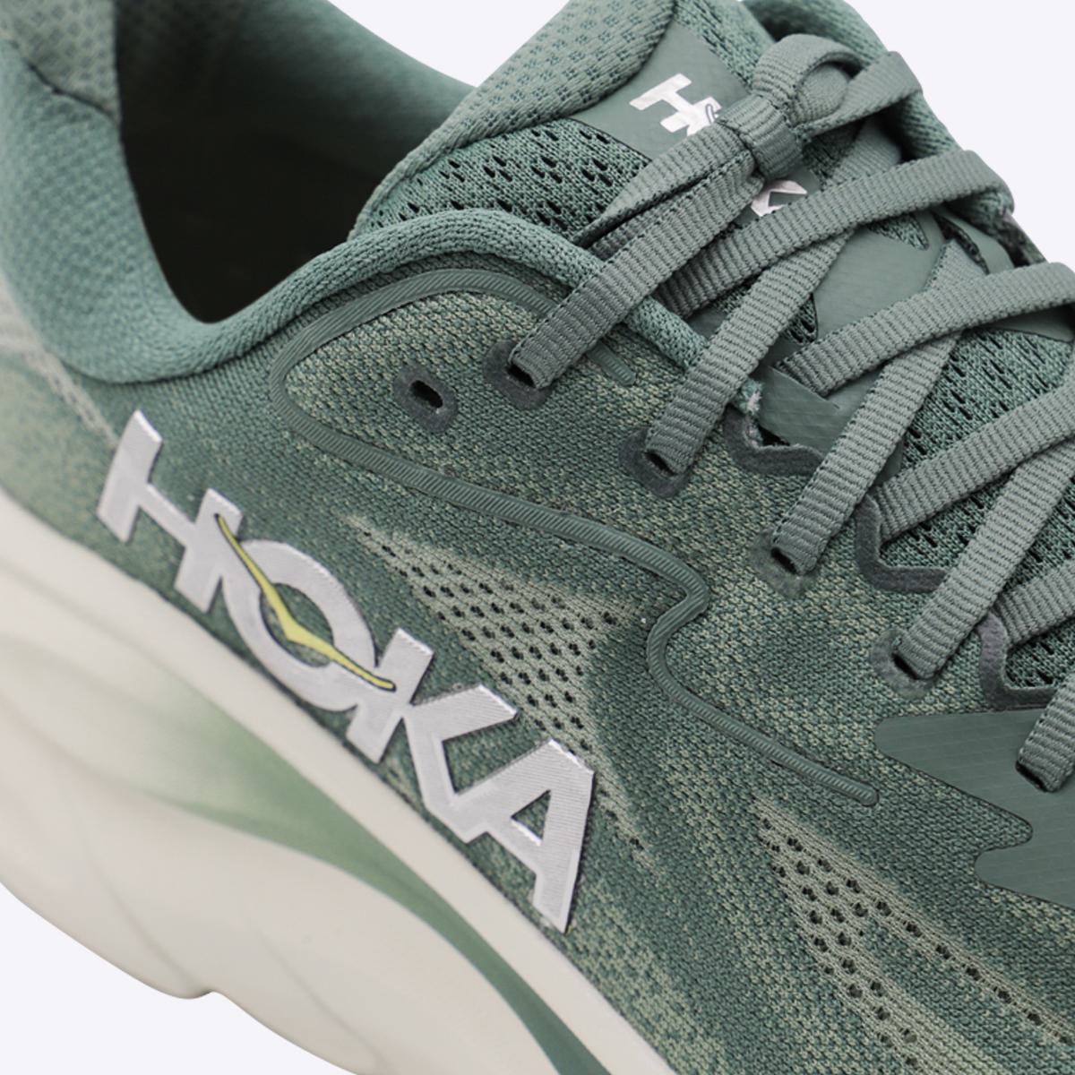 Hoka Green Clifton 10 Sneakers