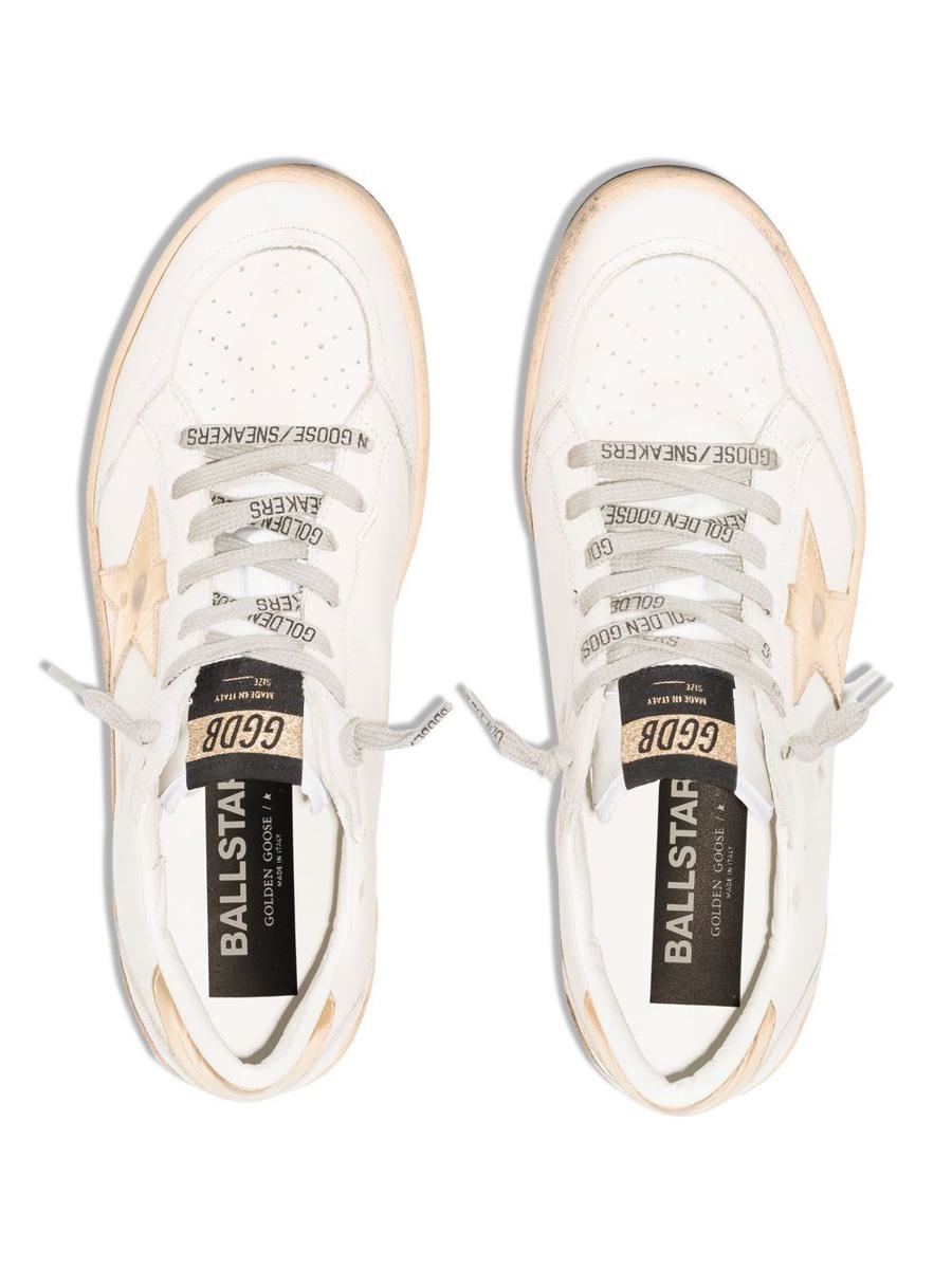 Golden Goose Ball Star Leather Sneakers