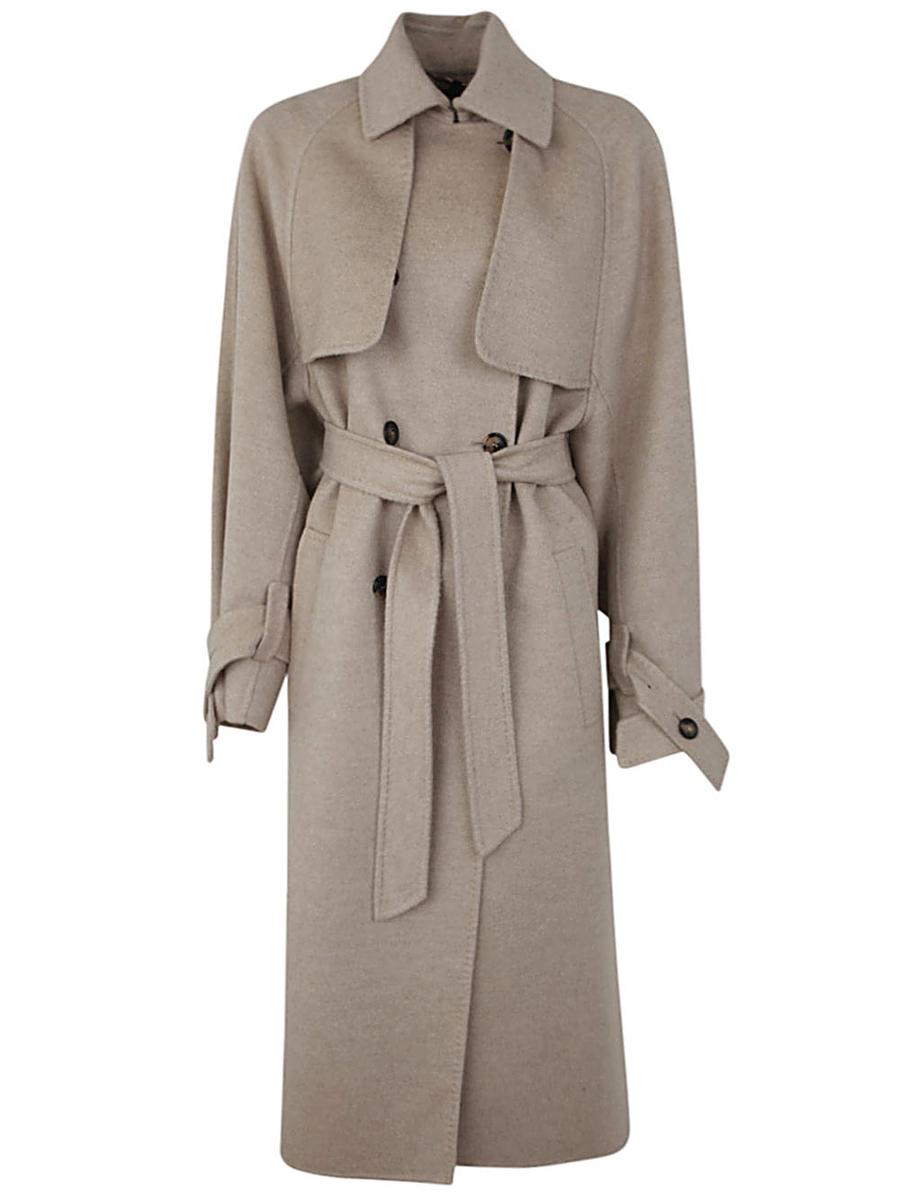 Max Mara Falcone Double Breasted Trench Clothing