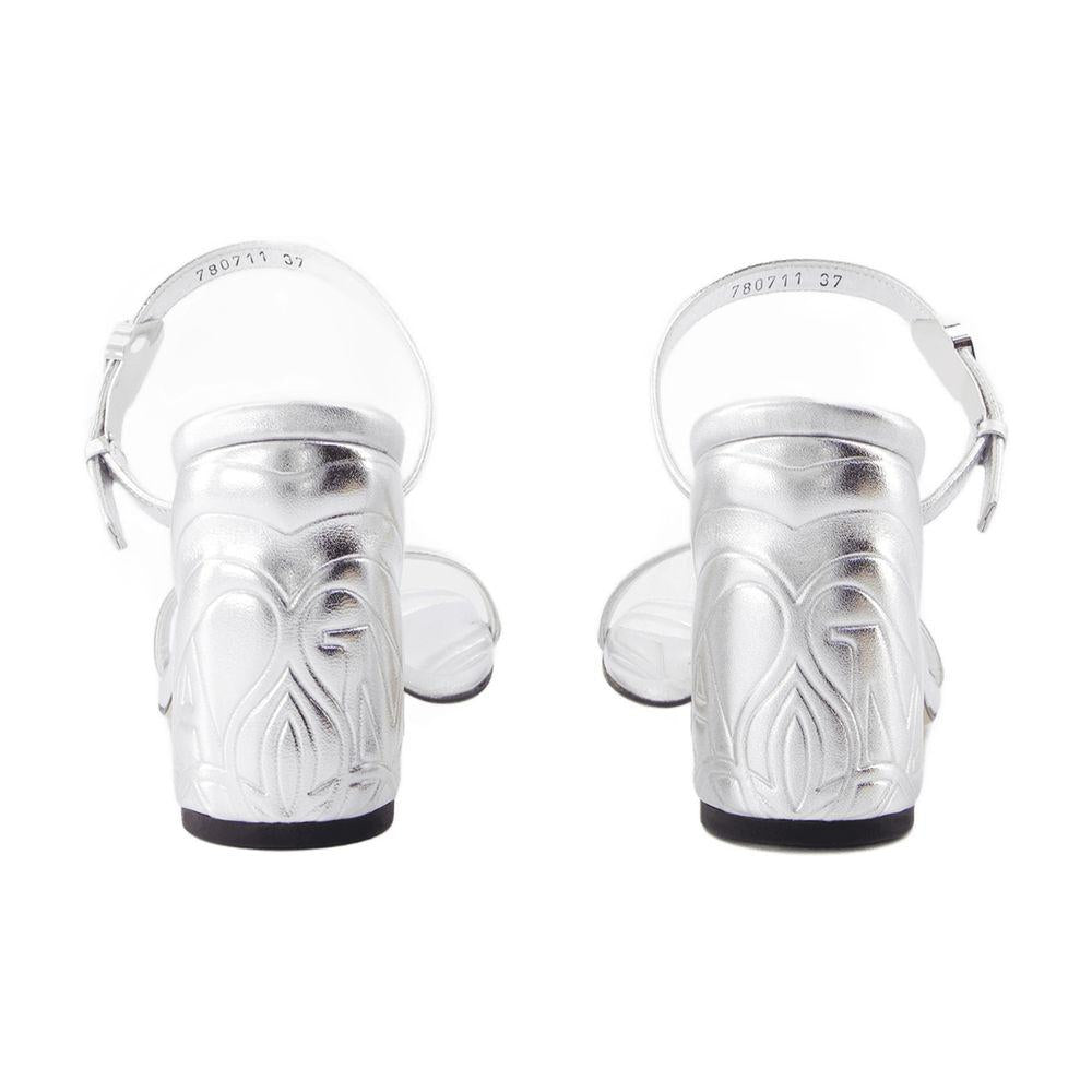 Alexander McQueen Seal Heeled Sandals