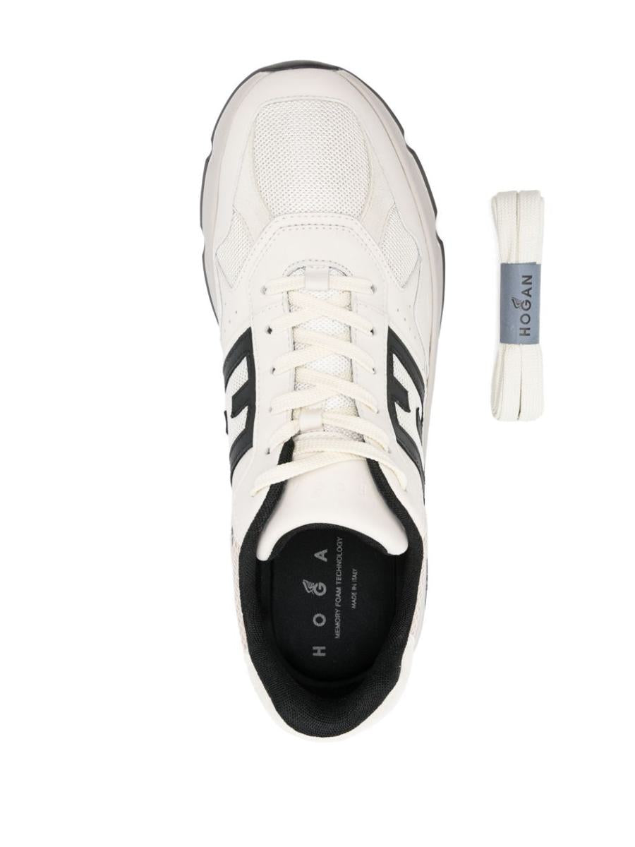 Hogan Mesh And Leather Hyperlight Sneakers Shoes