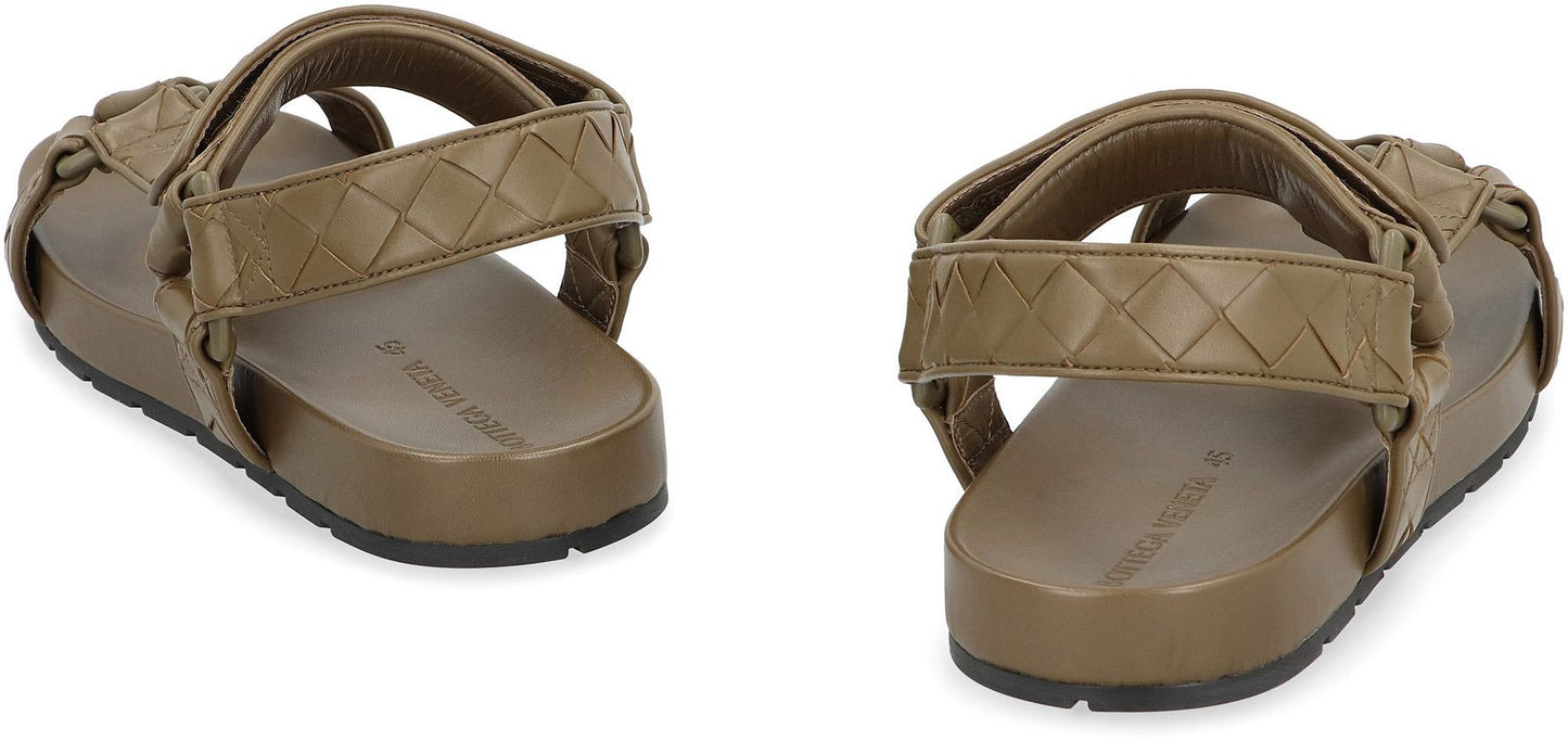 Bottega Veneta Trip Leather Sandals