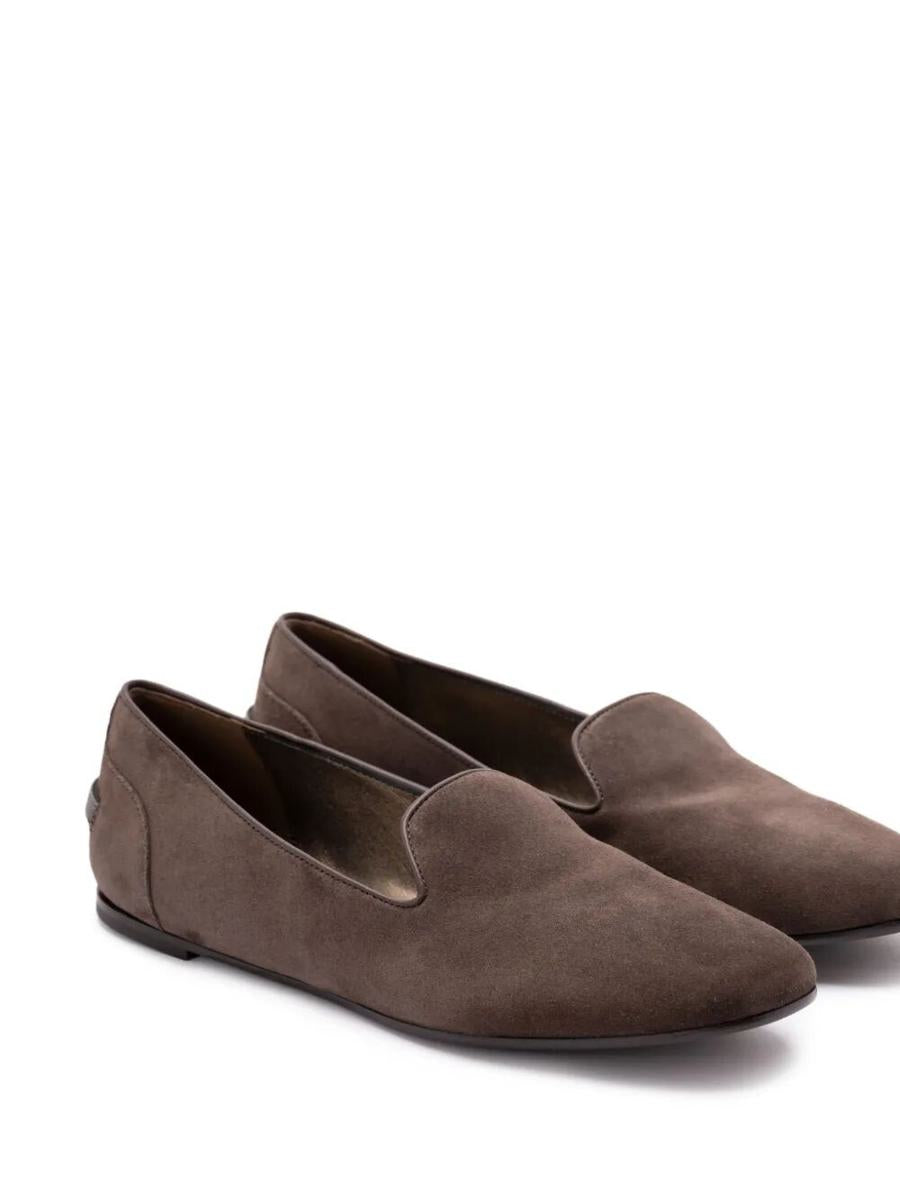 Brunello Cucinelli Suede Loafers Shoes