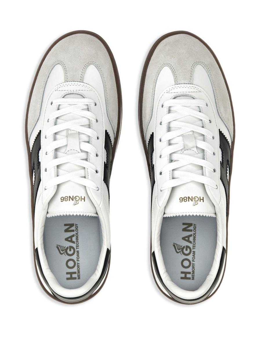 Hogan Cool Suede And Smooth Leather Sneakers Shoes