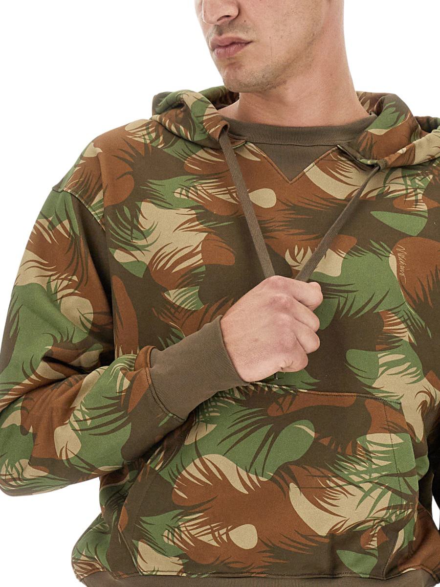 Moschino Camouflage Sweatshirt