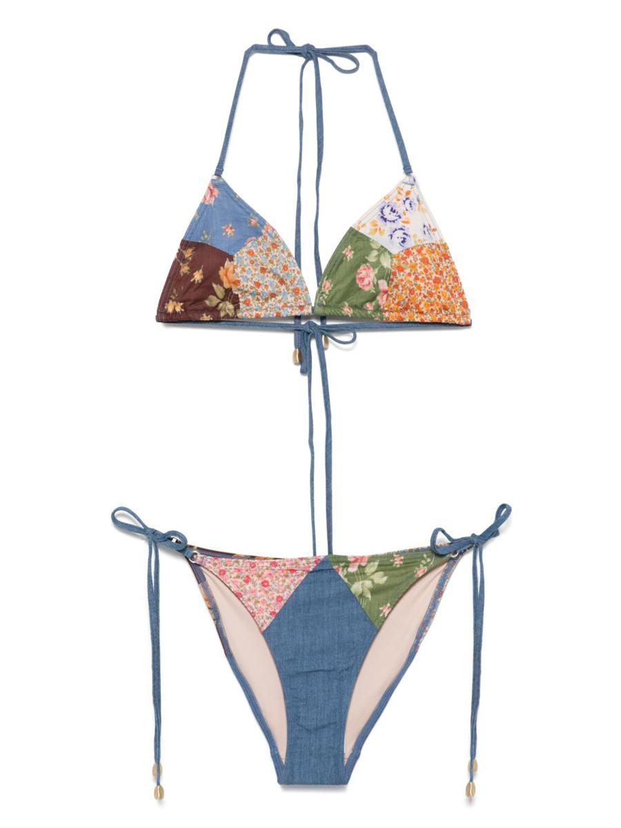 Zimmermann Lucky Printed Bikini Set