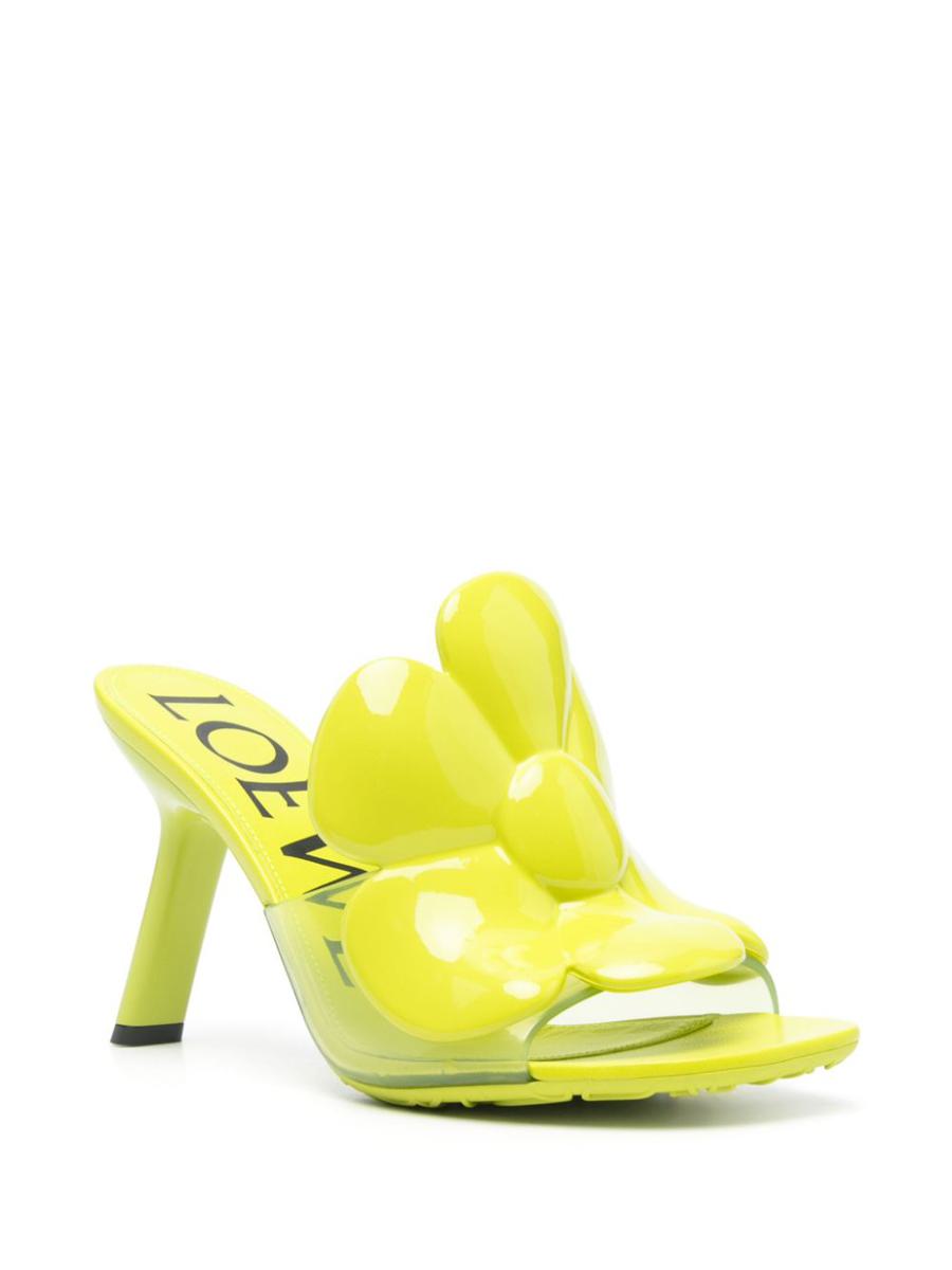 Loewe x Paula's Ibiza Petal Pvc Heel Mules