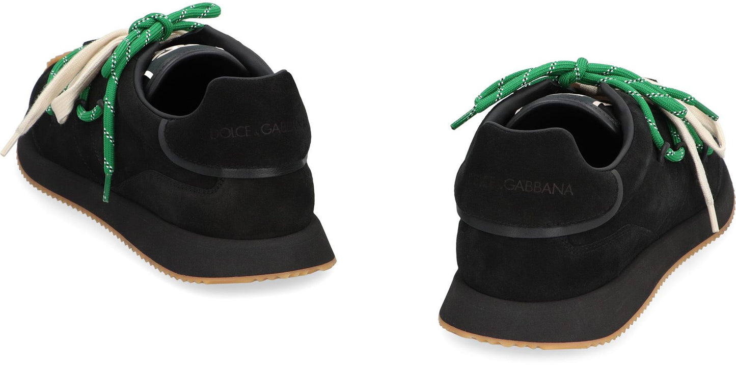 Dolce & Gabbana Dg Runner Suede Sneakers