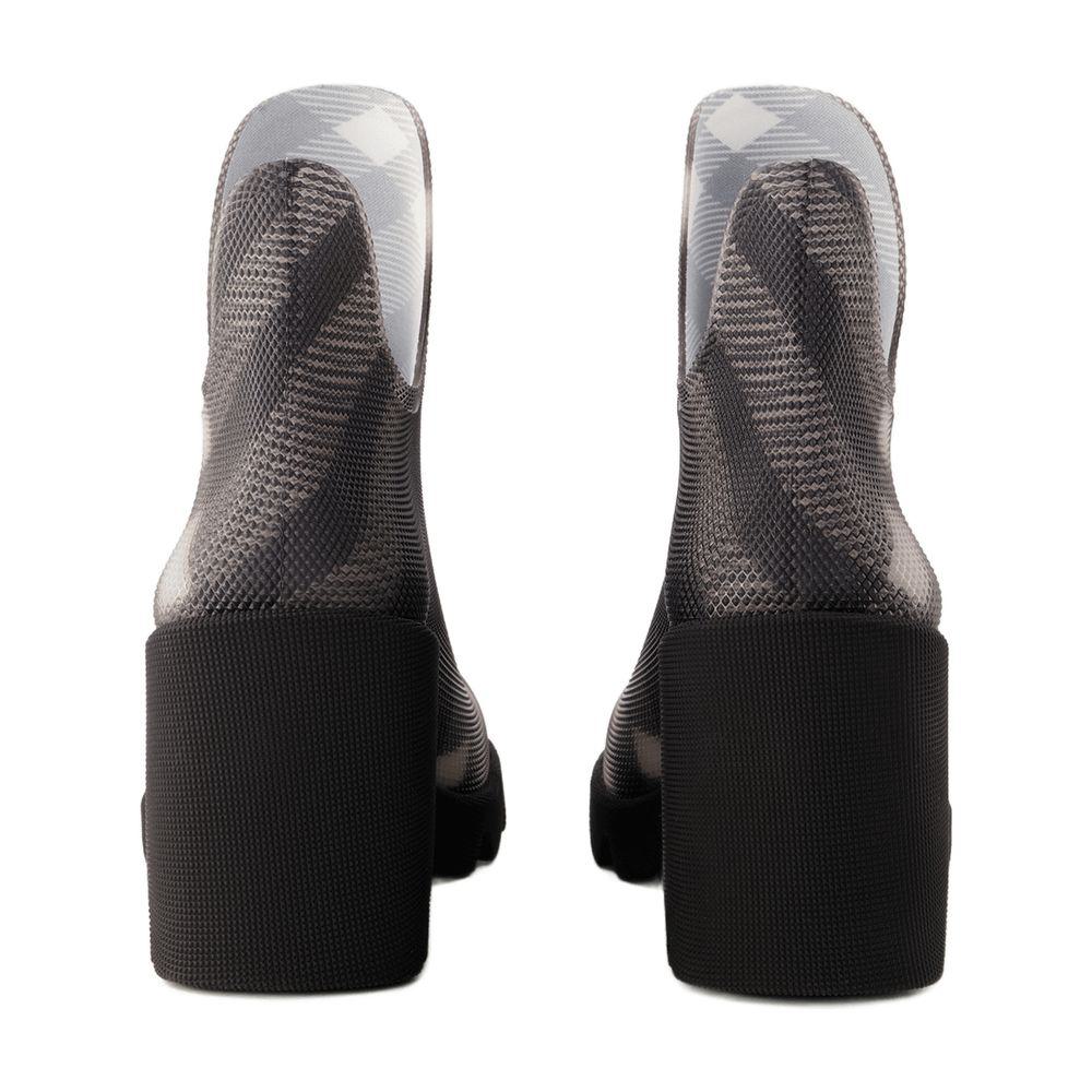 Burberry Lf Marsh Heel Ankle Boots