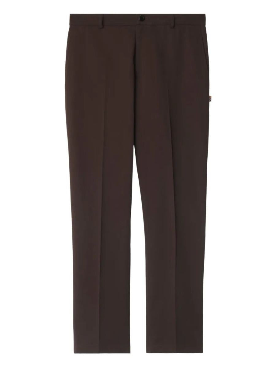 Burberry Slim Fit Cotton Chino Trousers Clothing