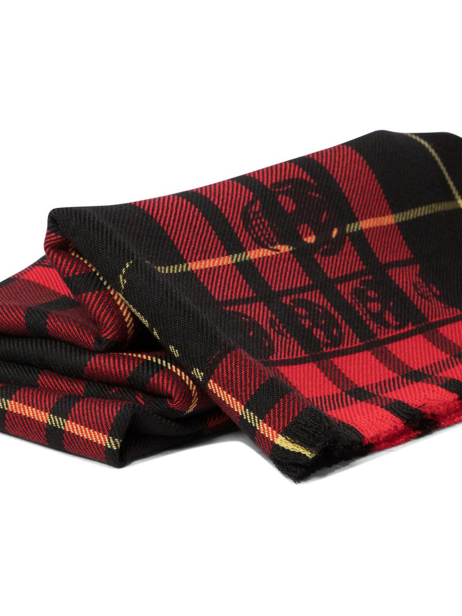 Alexander McQueen "Tartan Skull" Foulard