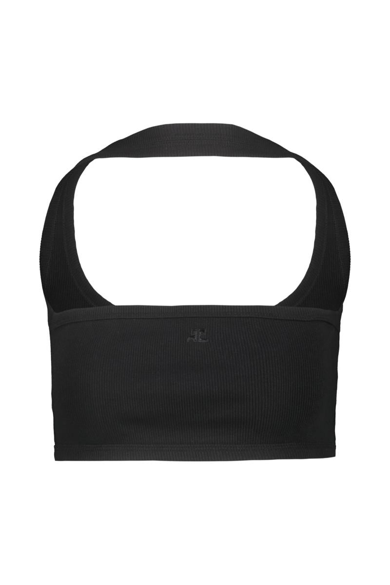 Courrèges 90'S Rib Hyperbole Bra Clothing