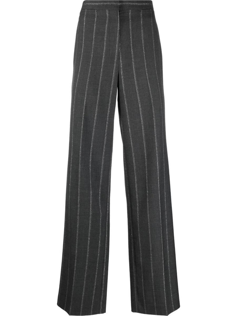 Stella McCartney Wide Leg Pinstripe Trousers
