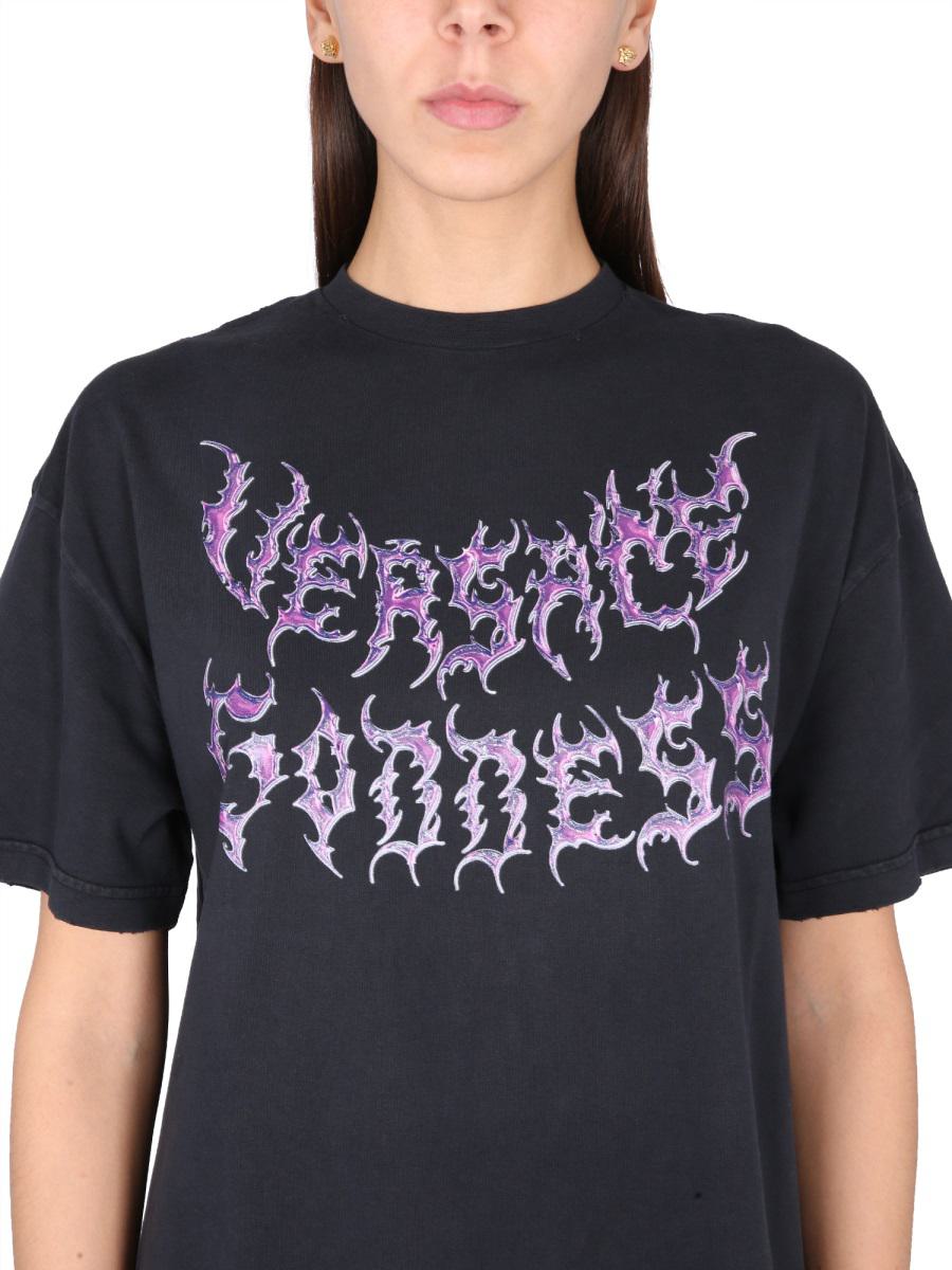 Versace Goddess Oversized T-Shirt