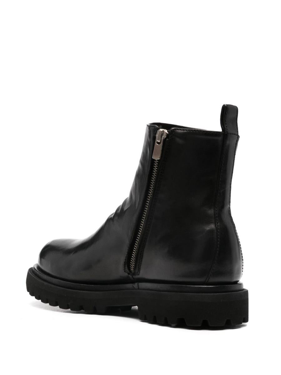 Officine Creative Black Ankle Boots
