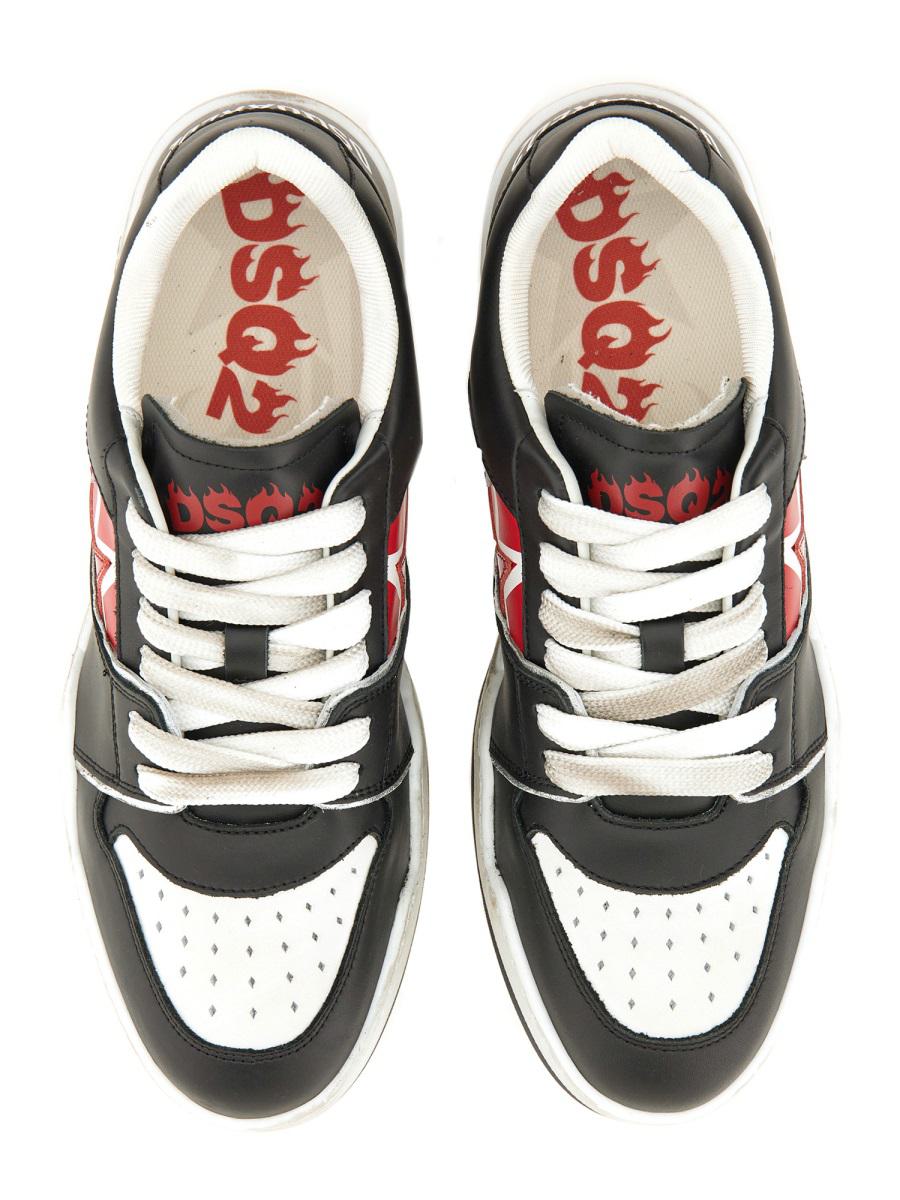 DSQUARED2 Leather Sneaker