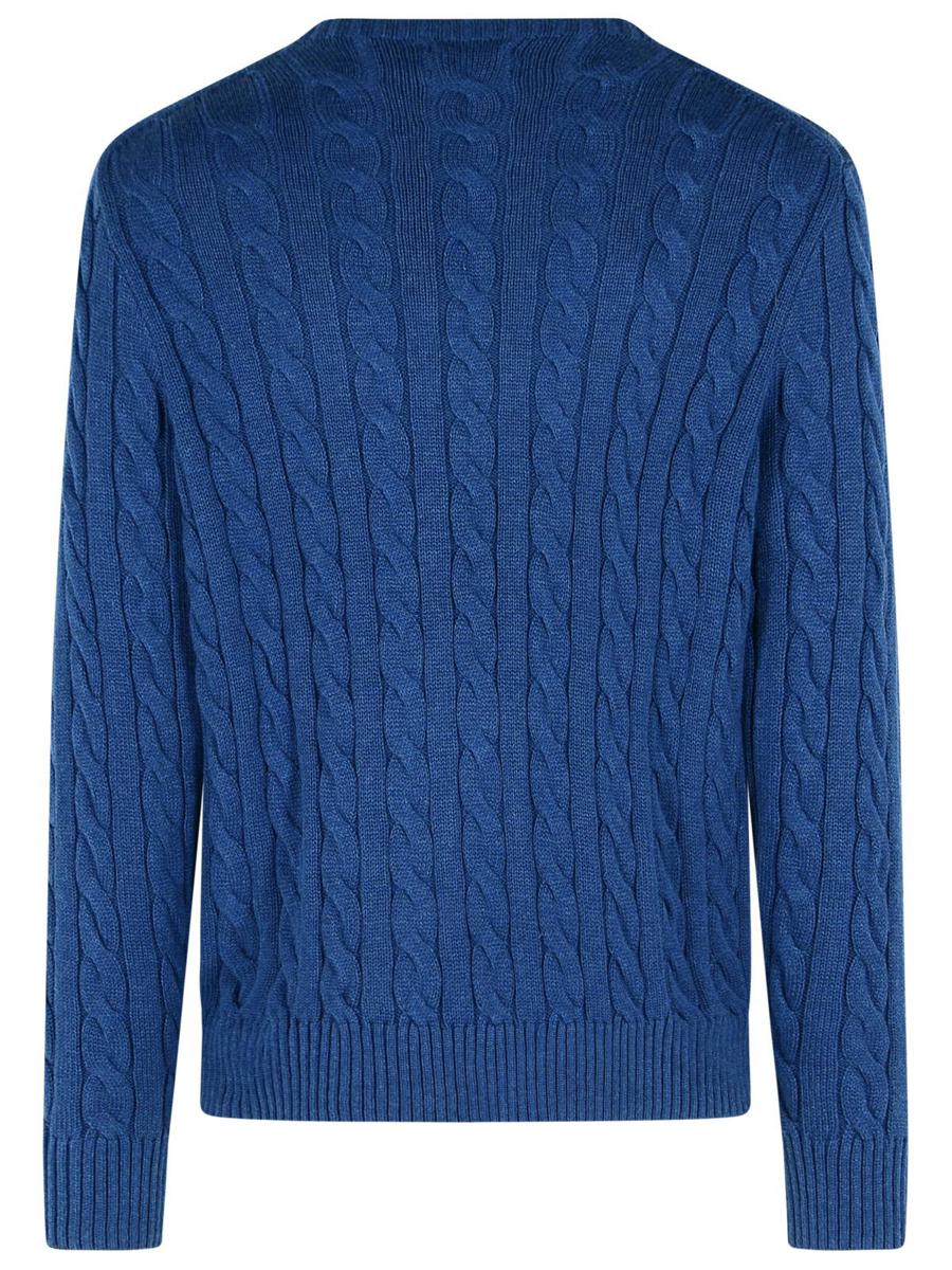 Polo Ralph Lauren Blue Cotton Sweater