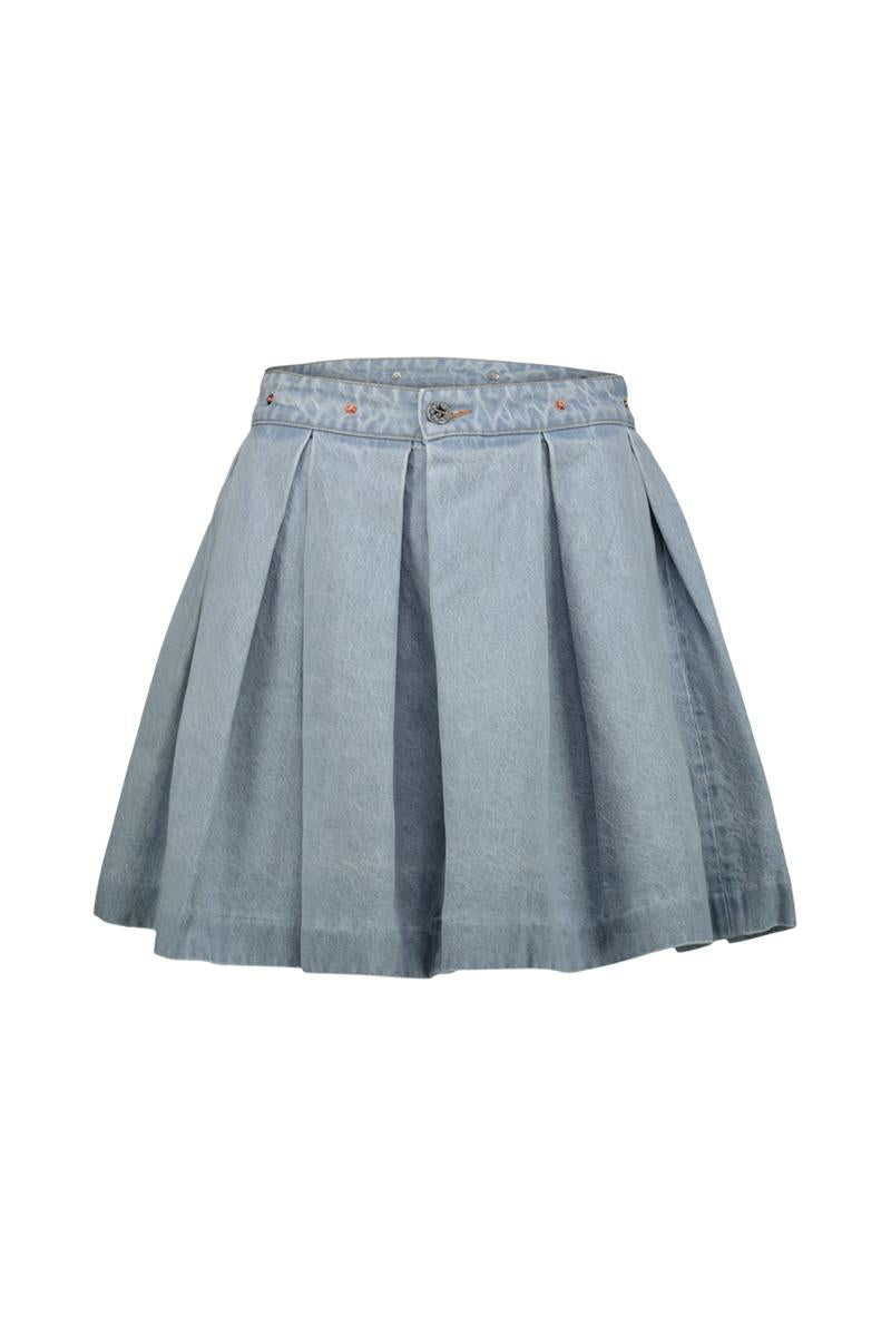 Vetements Denim School Girl Skirt Clothing