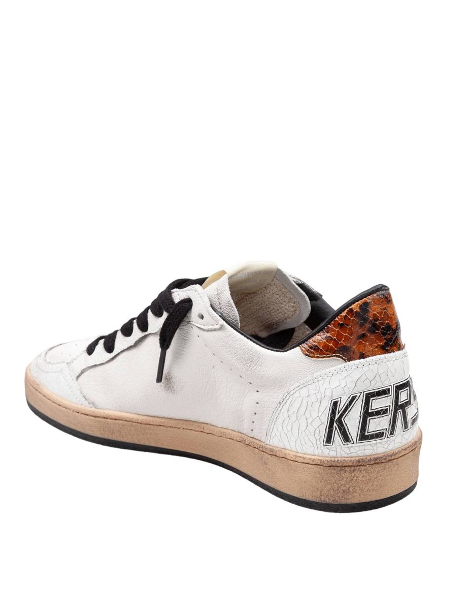 Golden Goose Ball Star Leather Sneakers