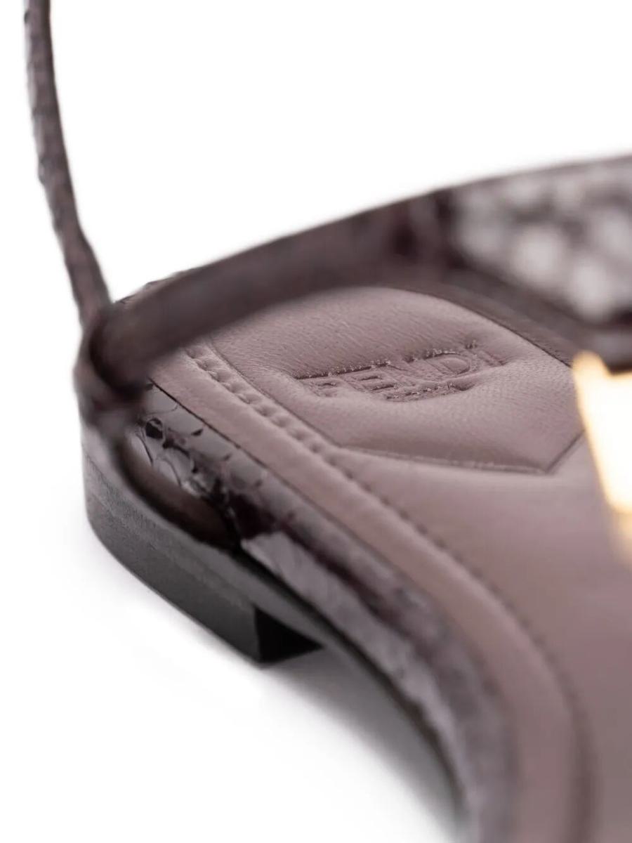 Fendi Ffold Ayers Flip-Flops Shoes