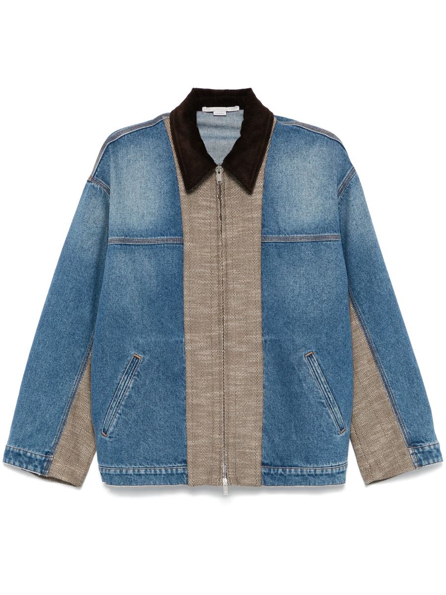 Stella McCartney Tweed Denim Jacket