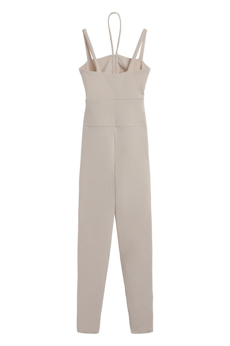 Live The Process Elastic Jumpsuits