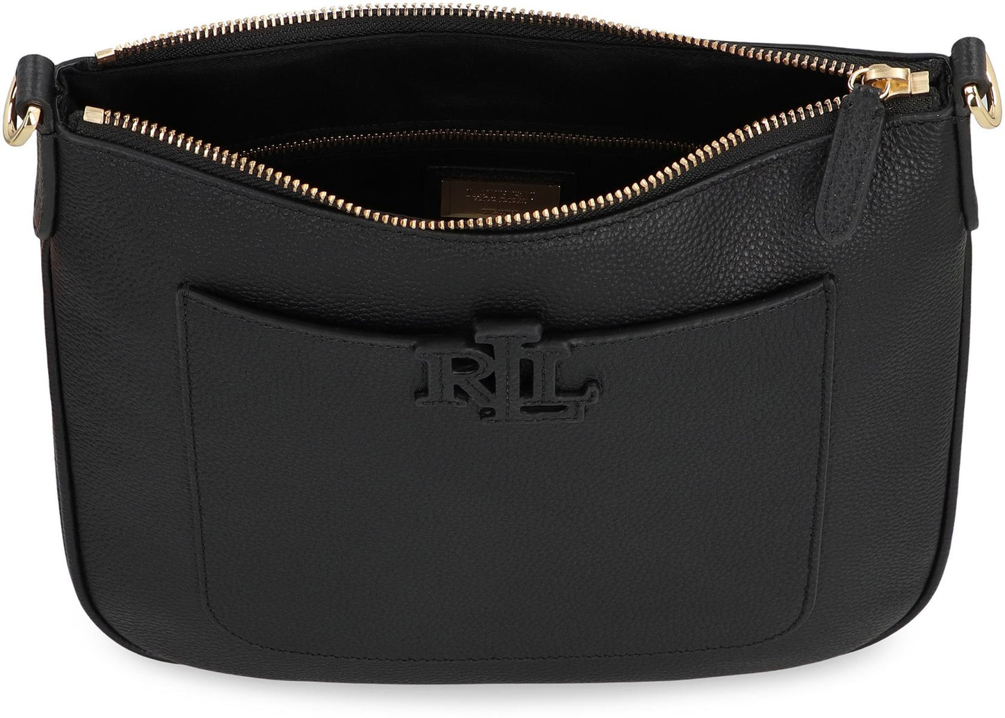 Ralph Lauren Large Cameryn Bag In Hammered Leather