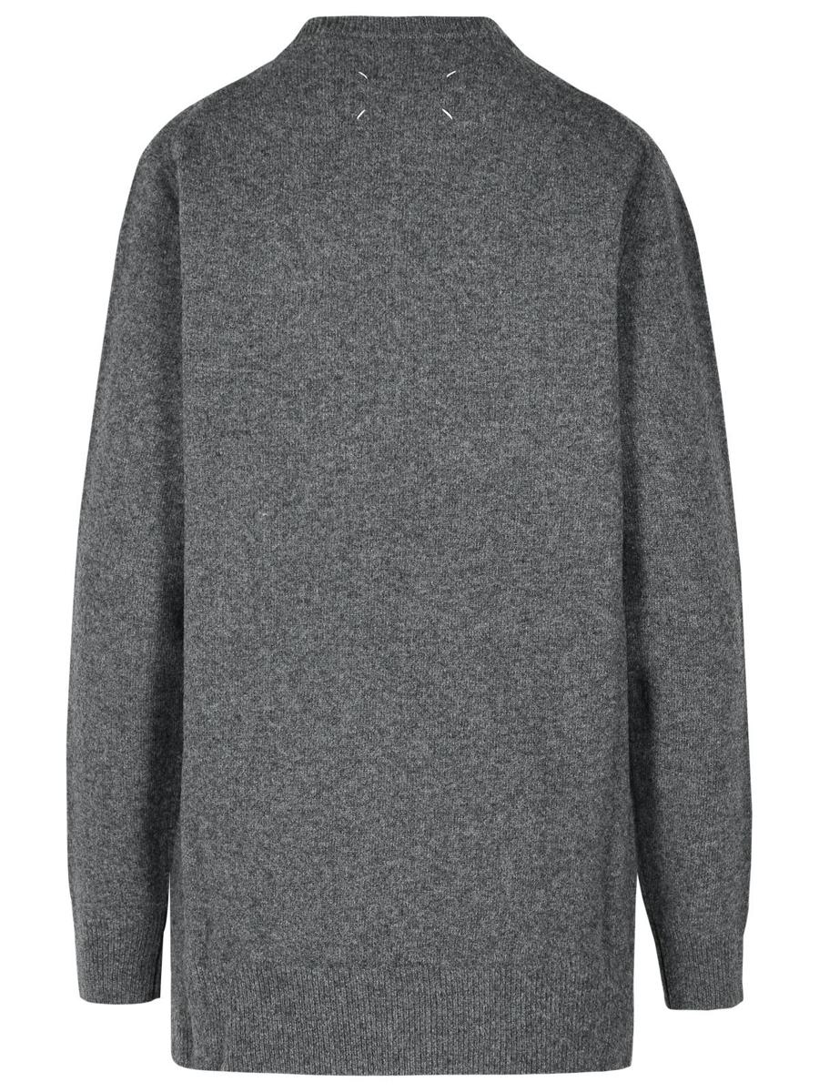 Maison Margiela 'Over' Grey Wool Sweater