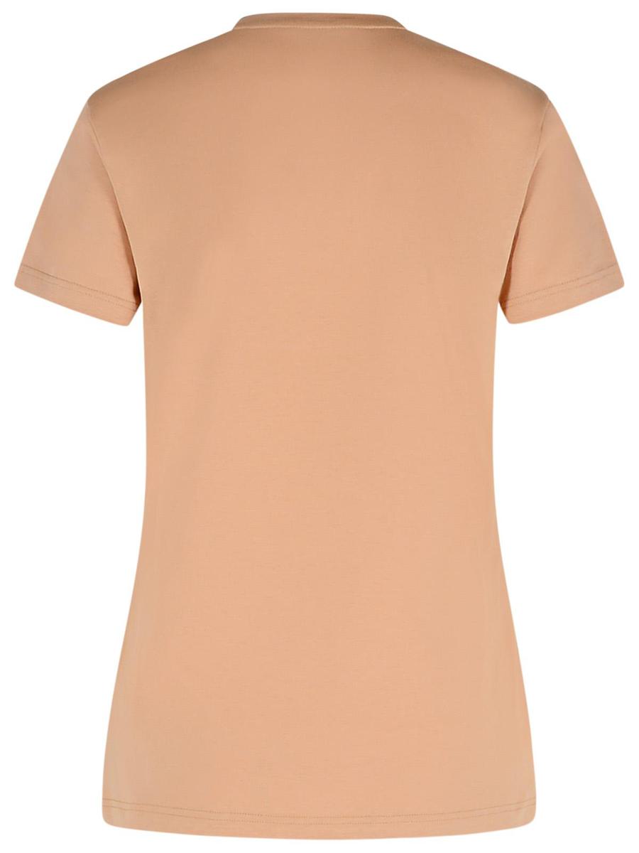 Moncler Pink Cotton T-Shirt
