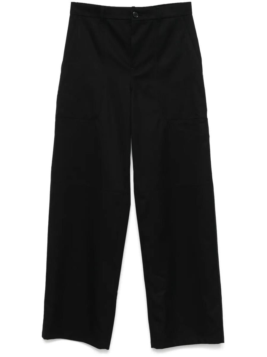 Loewe Straight Leg Cotton Cargo Trousers Clothing