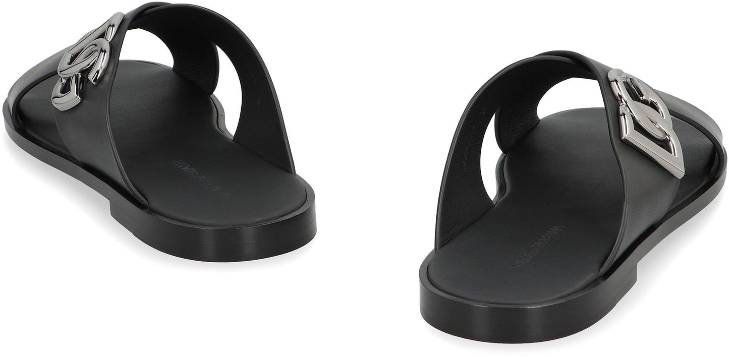 Dolce & Gabbana Leather Sandals