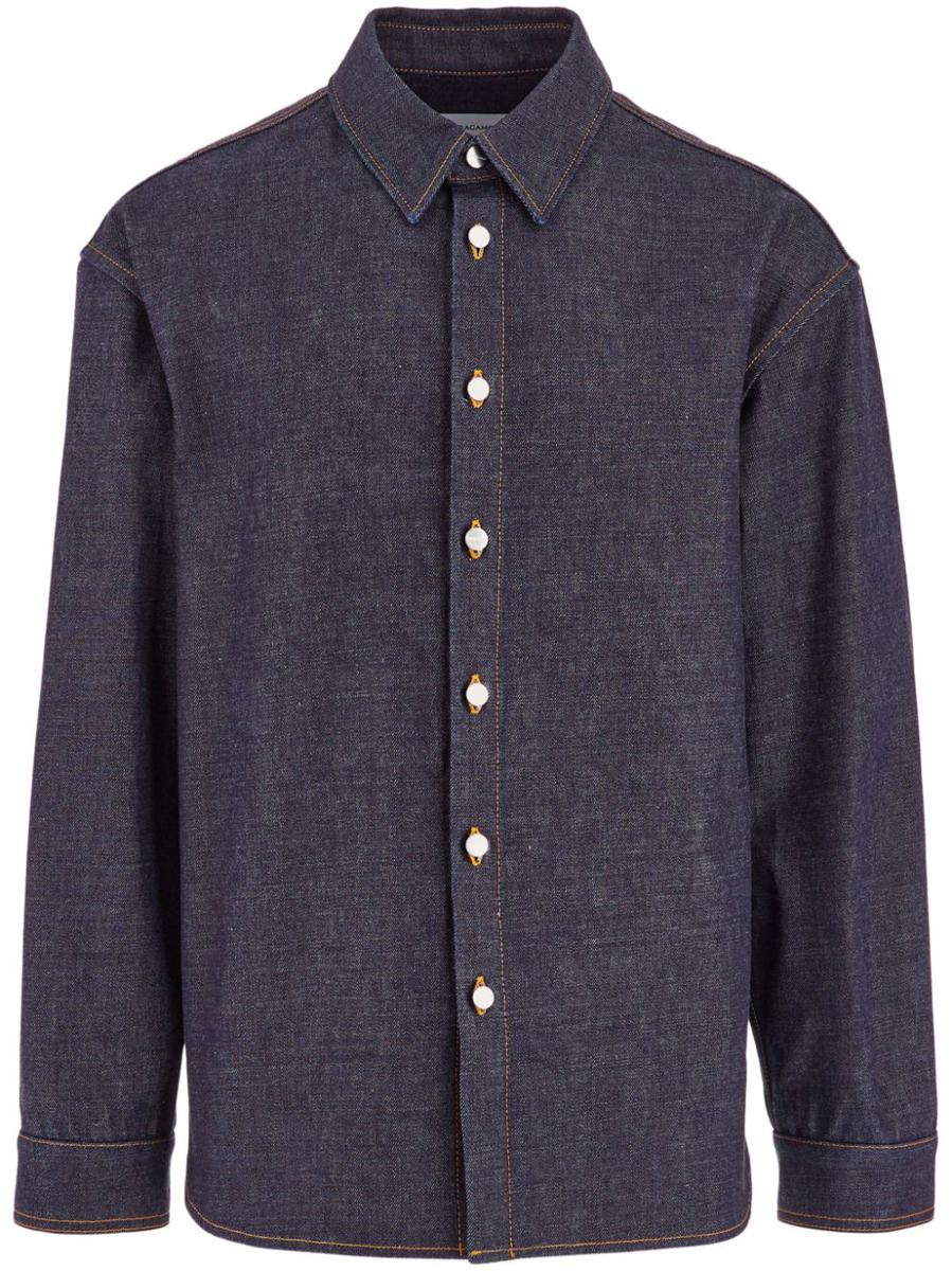 Salvatore Ferragamo Cotton Shirt