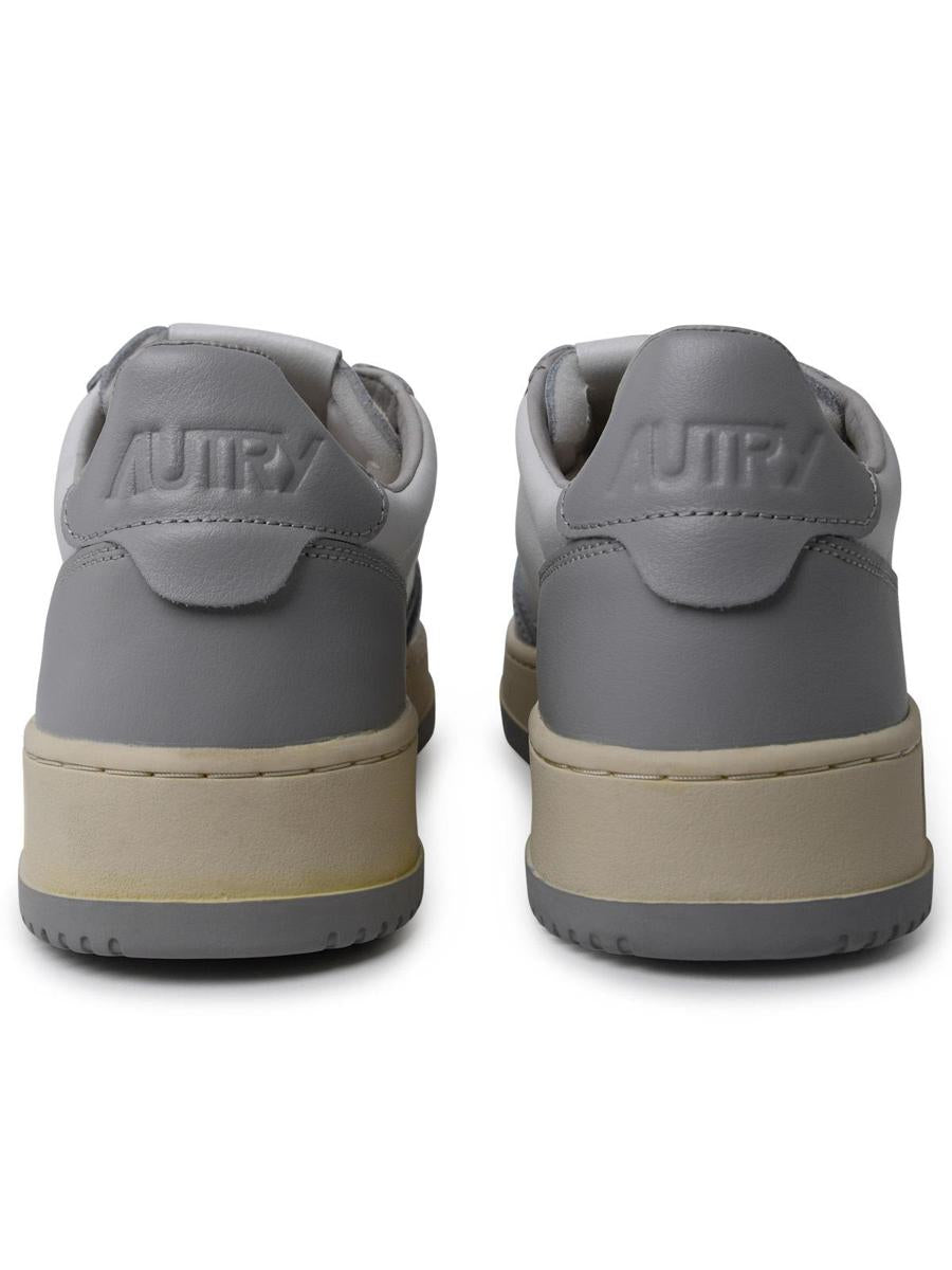 Autry 'Medalist' Two-Tone Leather Sneakers