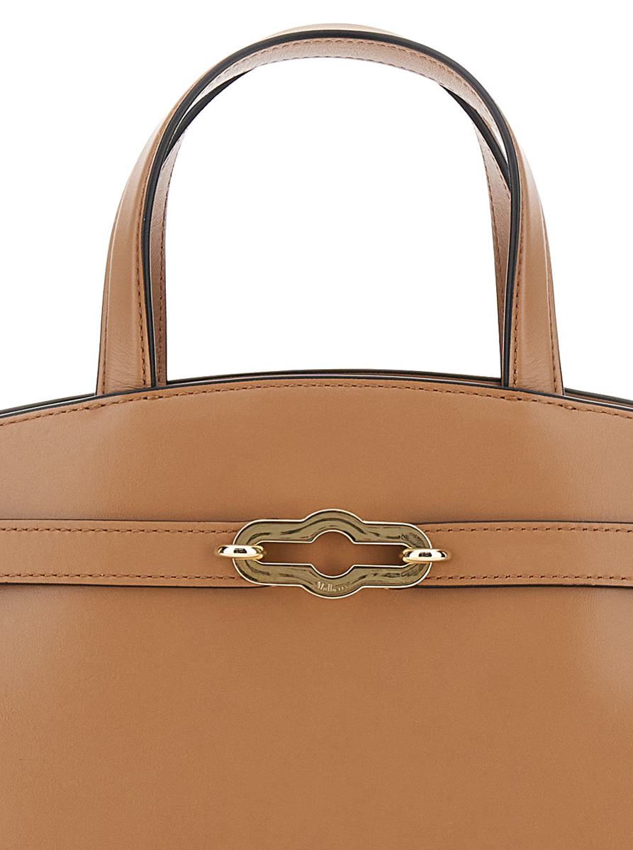 'Pimlico Small' Beige Handbag With Adjustable And Removable Shoulder Strap In Leather Woman