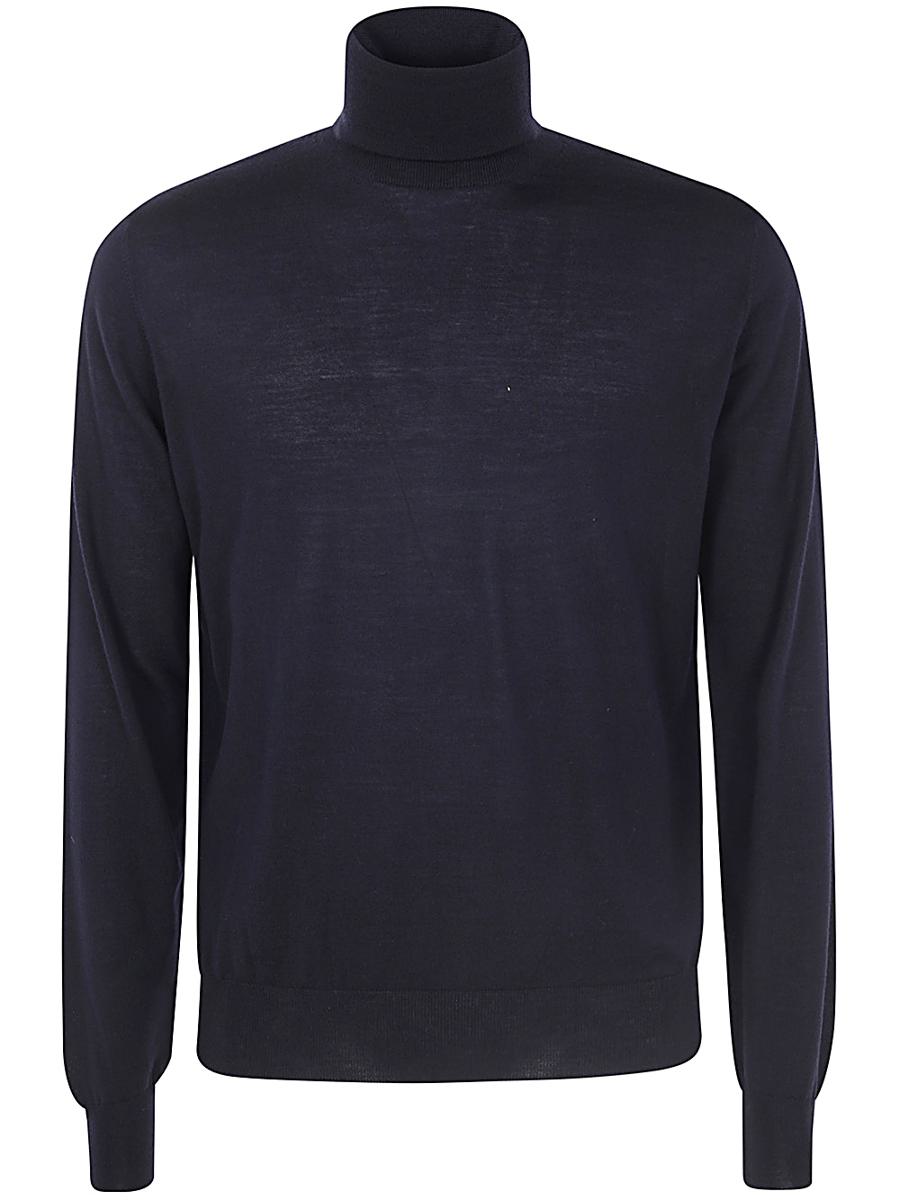 Filippo De Laurentiis Long Sleeves Merinos Turtleneck Clothing