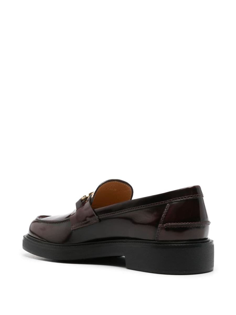 Tod'S Loafers With Clamp And Oval Logo Shoes