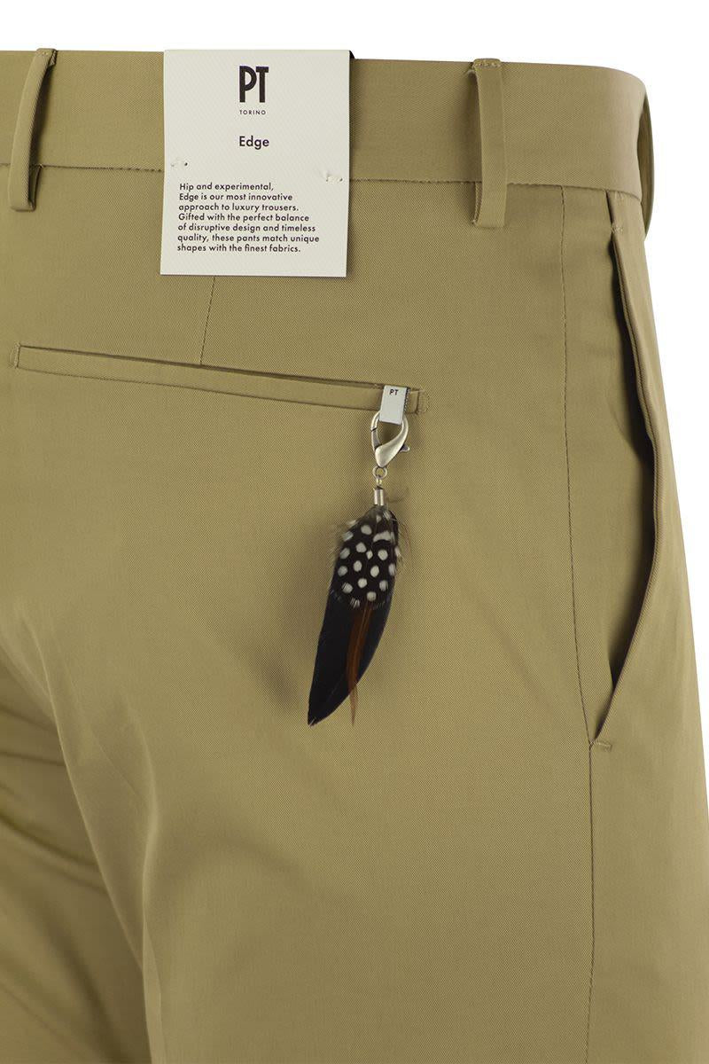 Pt Torino Dieci - Cotton Trousers