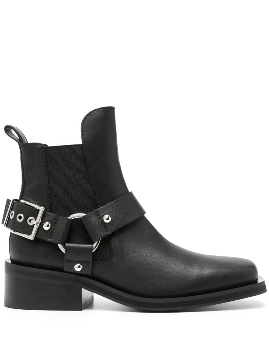 Ganni Biker Low Cut Chelsea Boot Shoes