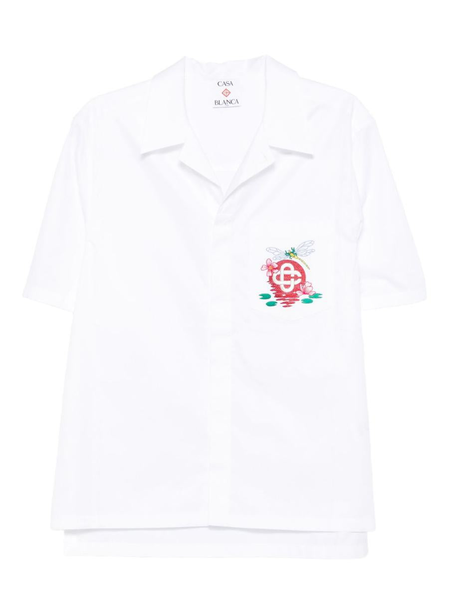 Casablanca Logo Short-Sleeved Shirt