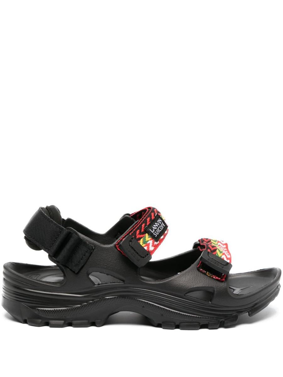 Lanvin Sandals With Laces Collaboration Shoes