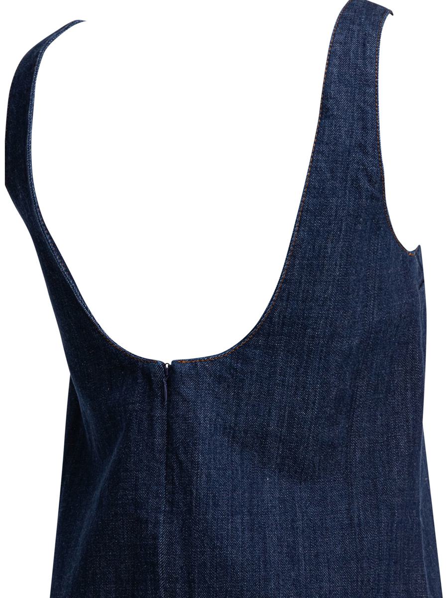 AMI Paris Short Denim Dress