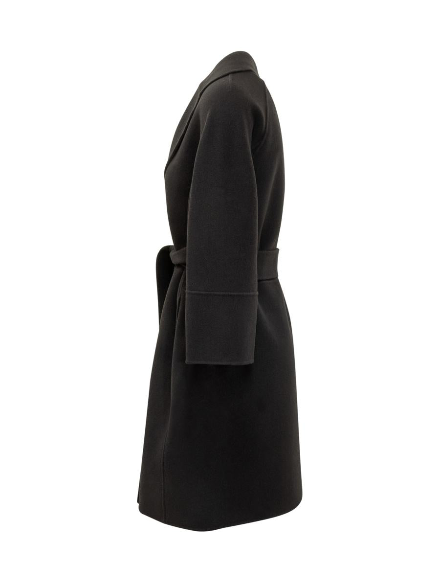 'S Max Mara Max Mara Studio Black Wool Coat