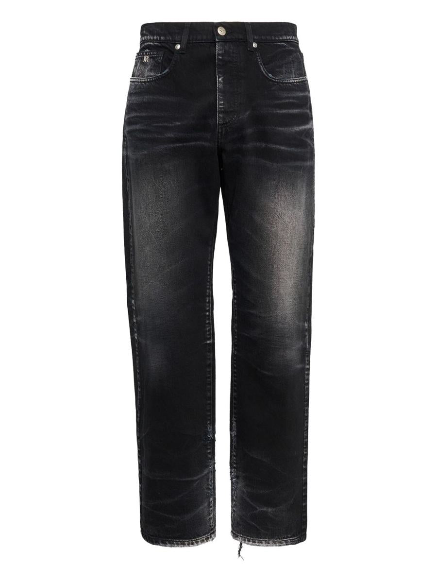 John Richmond Black Faded Jeans