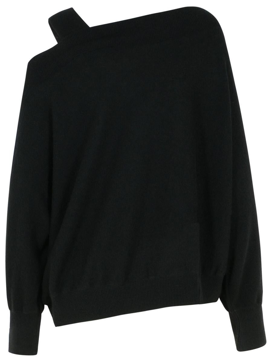Colorush 'Margot' Black Cashmere Sweater