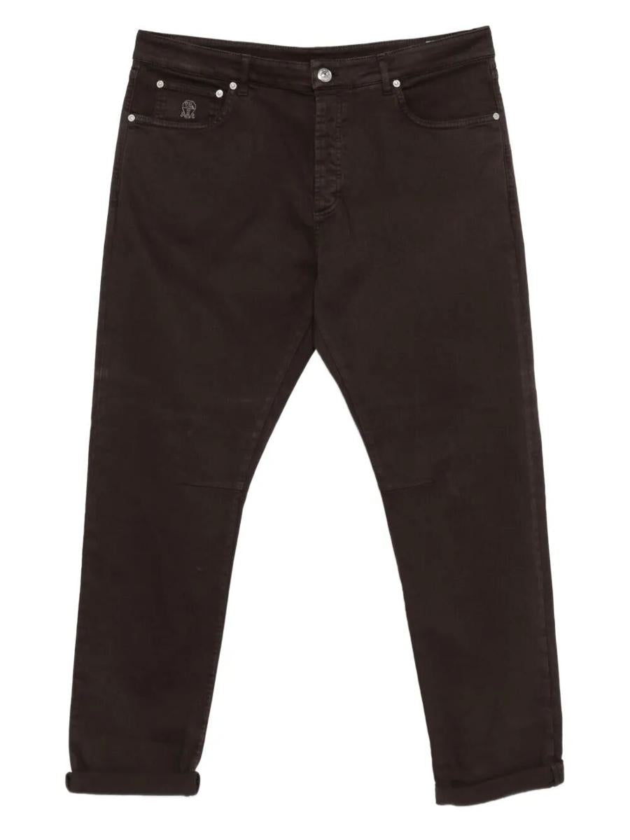 Brunello Cucinelli Five-Pocket Straight Leg Jeans Clothing